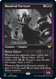 《血瓶の調達者/Bloodvial Purveyor》[DBL] 黒R