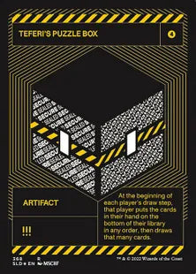 《テフェリーの細工箱/Teferi's Puzzle Box》[Secret Lair] 茶(368)