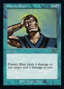 ■旧枠■《心霊破/Psionic Blast》[30A] 青U