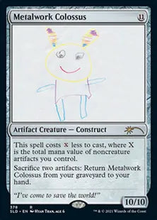 《金属製の巨像/Metalwork Colossus》[Secret Lair] 茶(378)