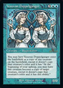 ■旧枠■《Vesuvan Doppelganger》[30A] 青R