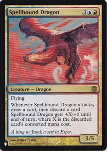 《呪文縛りのドラゴン/Spellbound Dragon》[The List] 金R