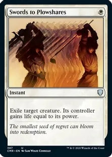 《剣を鍬に/Swords to Plowshares》[CMR] 白U(387)