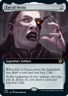 ■拡張アート■《アイ・オヴ・ヴェクナ/Eye of Vecna》[AFR-BF] 茶R