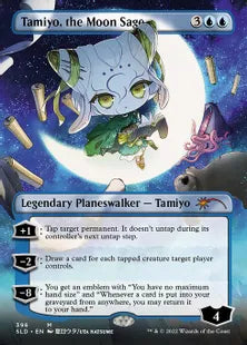 《月の賢者タミヨウ/Tamiyo, the Moon Sage》[Secret Lair] 青(396)