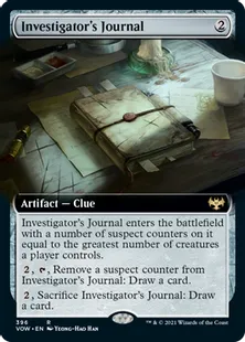 ■拡張アート■《調査官の日誌/Investigator's Journal》[VOW-BF] 茶R