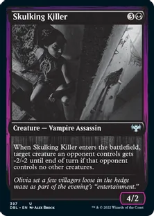 《潜伏する殺人者/Skulking Killer》[DBL] 黒U