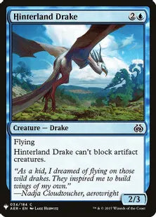 《内陸のドレイク/Hinterland Drake》[MB1] 青C