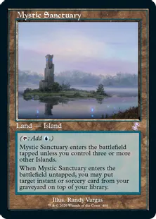 《神秘の聖域/Mystic Sanctuary》[TSR-BS] 土地