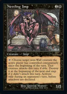 ■旧枠■《Nettling Imp》[30A] 黒U