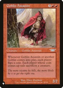 《ゴブリンの暗殺者/Goblin Assassin》[The List] 赤U