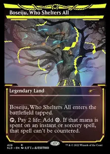 《すべてを護るもの、母聖樹/Boseiju, Who Shelters All》[Secret Lair] 土地(426)