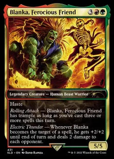 《Blanka, Ferocious Friend》[Secret Lair] 金(431)
