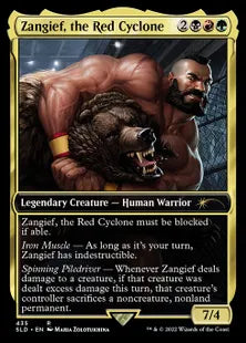 《Zangief, the Red Cyclone》[Secret Lair] 金(435)