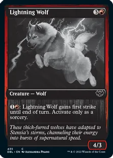 《稲妻狼/Lightning Wolf》[DBL] 赤C