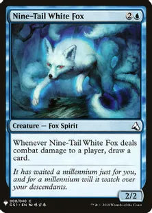《Nine-Tail White Fox》[MB1] 青C