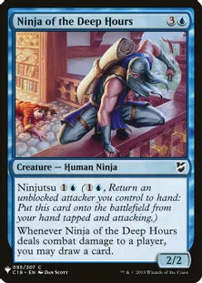 《深き刻の忍者/Ninja of the Deep Hours》[MB1] 青C