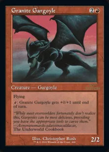 ■旧枠■《Granite Gargoyle》[30A] 赤R