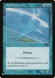 《大気の精霊/Air Elemental》[The List] 青U
