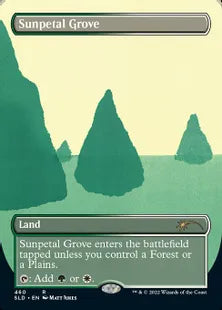 《陽花弁の木立ち/Sunpetal Grove》[Secret Lair] 土地(460)