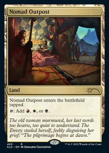 《遊牧民の前哨地/Nomad Outpost》[Secret Lair] 土地(465)