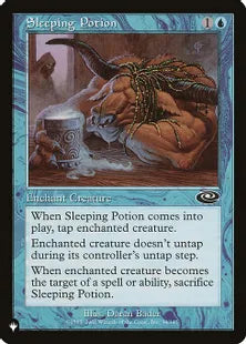 《眠りの秘薬/Sleeping Potion》[The List] 青C