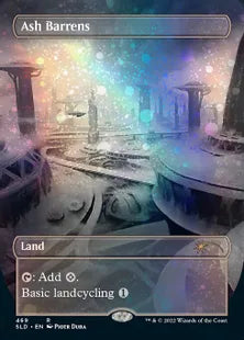 《灰のやせ地/Ash Barrens》[Secret Lair] 土地(469)