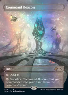 《統率の灯台/Command Beacon》[Secret Lair] 土地(470)