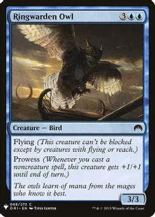《護輪のフクロウ/Ringwarden Owl》[MB1] 青C