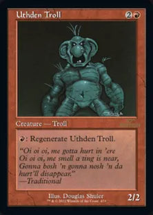 ■旧枠■《ウスデン・トロール/Uthden Troll》[30A] 赤U