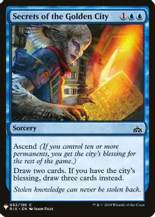 《黄金都市の秘密/Secrets of the Golden City》[MB1] 青C