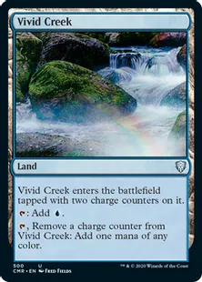 《鮮烈な小川/Vivid Creek》[CMR] 土地U(500)