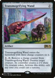 《異形化するワンド/Transmogrifying Wand》[The List] 茶R