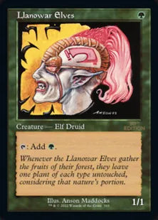 ■旧枠■《ラノワールのエルフ/Llanowar Elves》[30A] 緑C