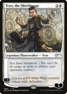 《盾魔道士、テヨ/Teyo, the Shieldmage》[Secret Lair] 白(504)