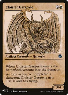 《回廊のガーゴイル/Cloister Gargoyle》[The List] 白U