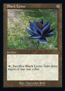 ■旧枠■《Black Lotus》[30A] 茶R