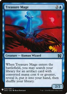 《宝物の魔道士/Treasure Mage》[MB1] 青U
