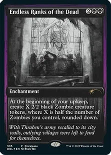《終わり無き死者の列/Endless Ranks of the Dead》[プレリリース] 黒