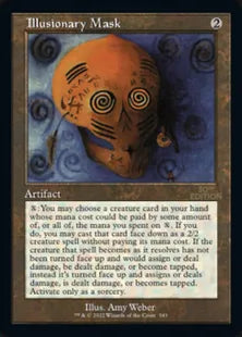 ■旧枠■《Illusionary Mask》[30A] 茶R