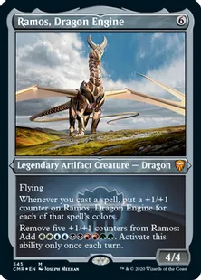 ■エッチング仕様■《ドラゴン・エンジン、レイモス/Ramos, Dragon Engine》[CMR-BF] 茶R