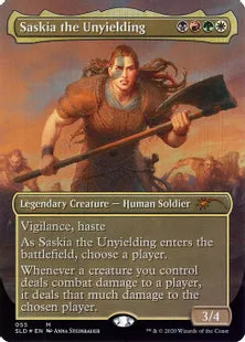 《不撓のサスキア/Saskia the Unyielding》[Secret Lair] 金(055)