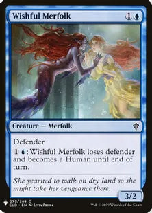 《切望するマーフォーク/Wishful Merfolk》[MB1] 青C