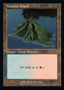 ■旧枠■《Volcanic Island》[30A] 土地R