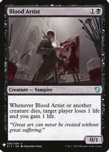 《血の芸術家/Blood Artist》[MB1] 黒U