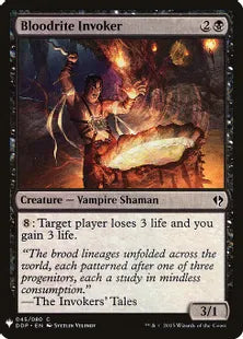 《血儀式の発動者/Bloodrite Invoker》[MB1] 黒C
