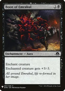 《エムラクールの加護/Boon of Emrakul》[MB1] 黒C