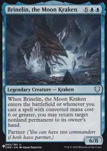 《月のクラーケン、ブリネリン/Brinelin, the Moon Kraken》[The List] 青U