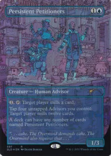 《しつこい請願者/Persistent Petitioners》[Secret Lair] 青(597)
