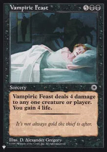 《吸血の饗宴/Vampiric Feast》[The List] 黒U